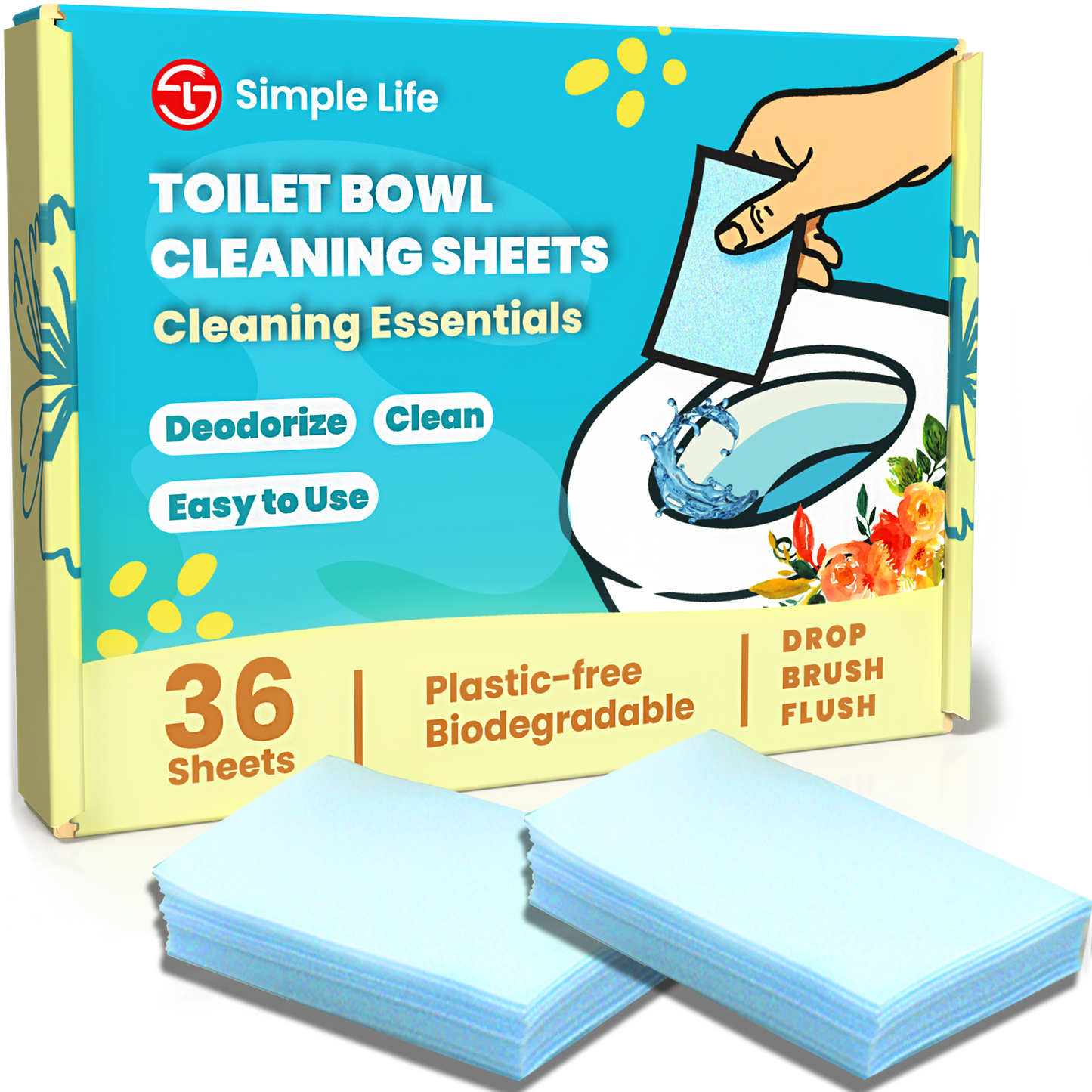 Toilet Cleaning Sheets