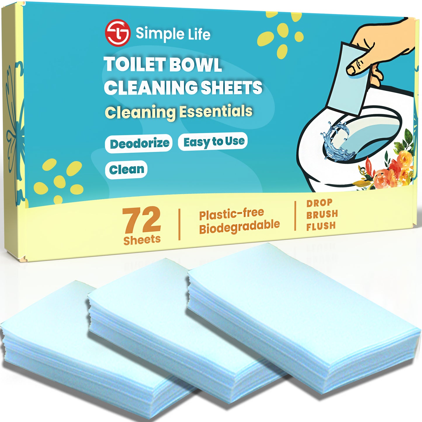 Toilet Cleaning Sheets