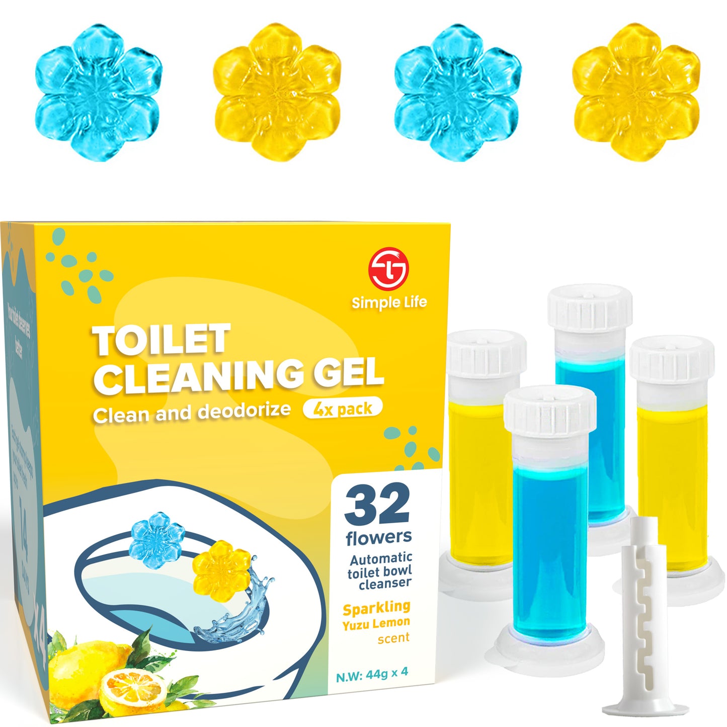 Toilet Cleaning Gel Stamps