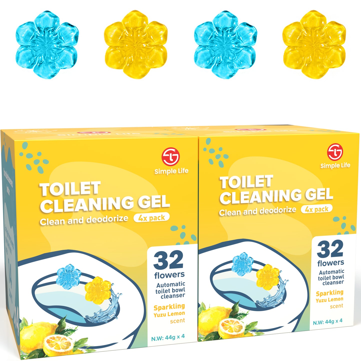 Toilet Cleaning Gel Stamps